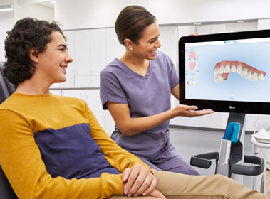 In the Comfort of your dentist office