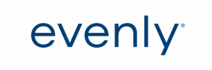 Blue Evenly Logo