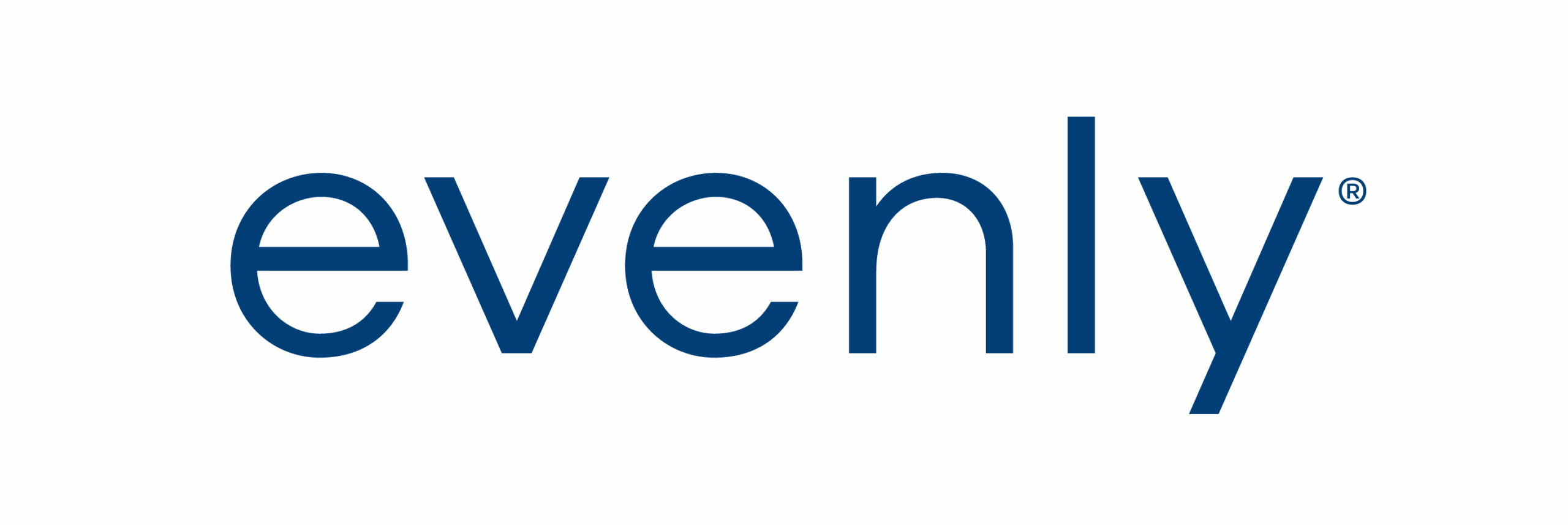 Blue Evenly Logo